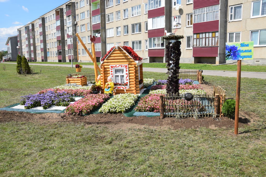 1 место на фестиале Цветочные краски Дожинки-2019, конкурс профессионального мастерства среди работников зеленого строительства